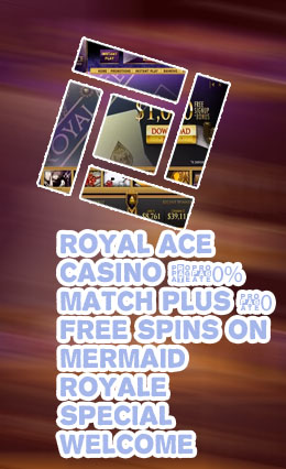 Royal ace casino bonus codes